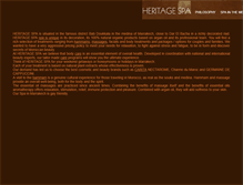 Tablet Screenshot of heritagespamarrakech.com